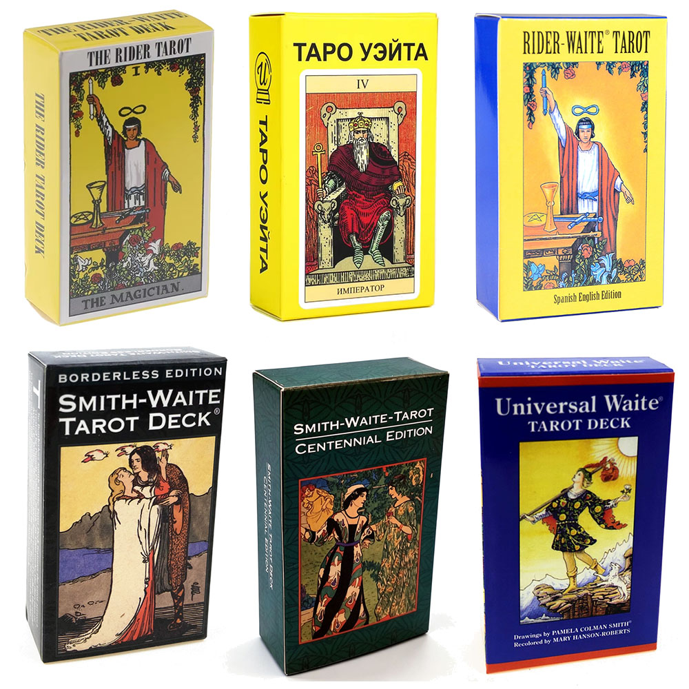 Board Game Oracle - Karty Tarota Rider Waite do wróżb,