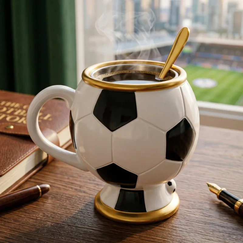 Board Game Football - Kubek do kawy z motywem piłki
