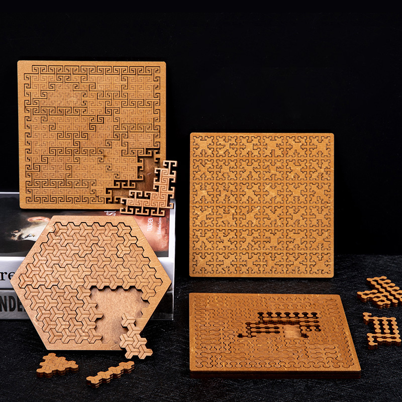 Board Game Enthusiast - Niemożliwe drewniane puzzle IQ Puzzle dla