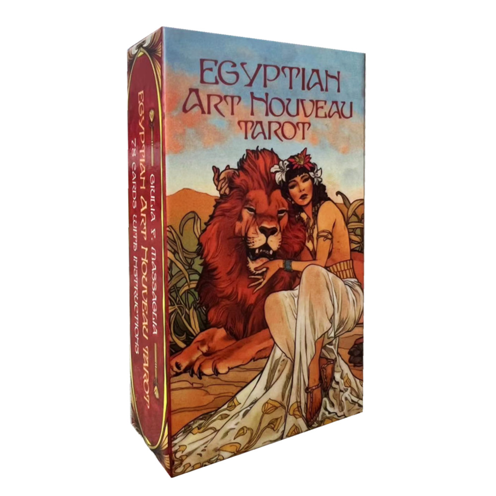 Board Game Oracle - Sztuka egipska Nouveau karty tarota wyrocznia