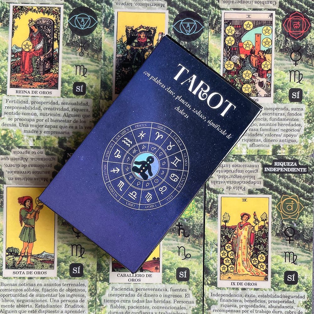 Board Game Oracle - 78 kart Tarota w hiszpańskim języku,