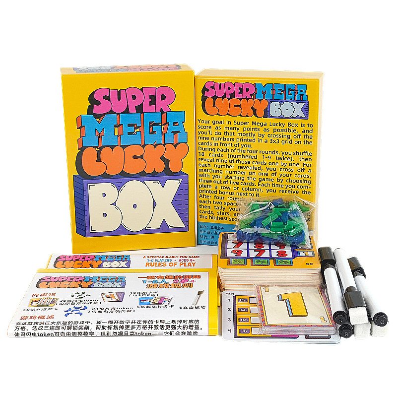Super Mega Lucky Box Gra Plans – Board Game Family recenzja i cena