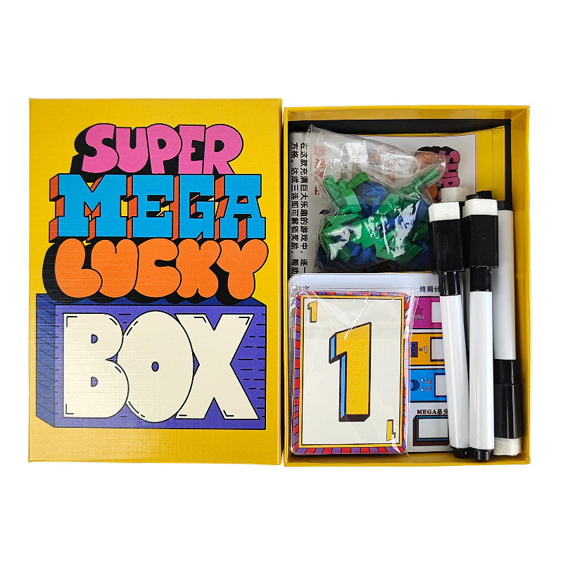 Super Mega Lucky Box Gra Plans – Board Game Family recenzja i cena