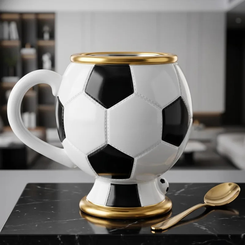 Kubek do kawy z motywem piłki  – Board Game Football recenzja i cena