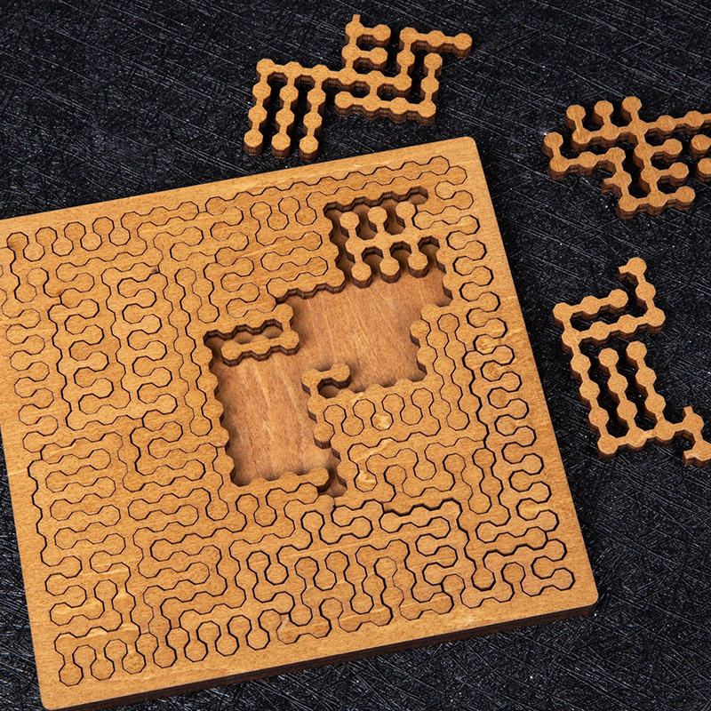 Niemożliwe drewniane puzzle IQ – Board Game Enthusiast recenzja i cena