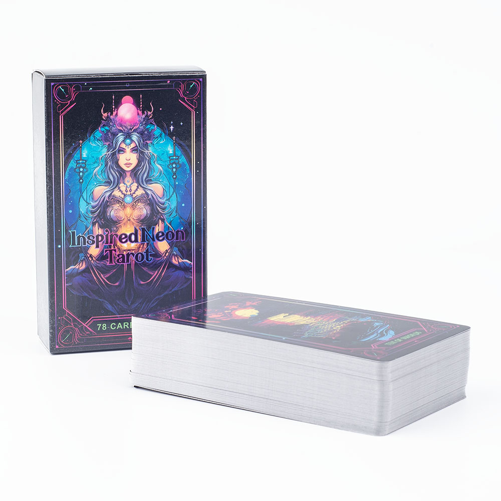 Inspired Neon Tarot Deck 78 Ka – Board Game Life recenzja i cena