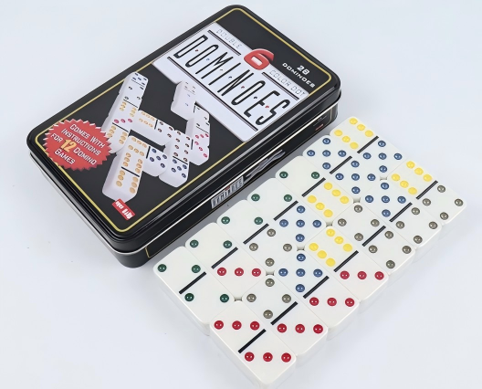 Elegancki zestaw domino Double – Board Game Family recenzja i cena