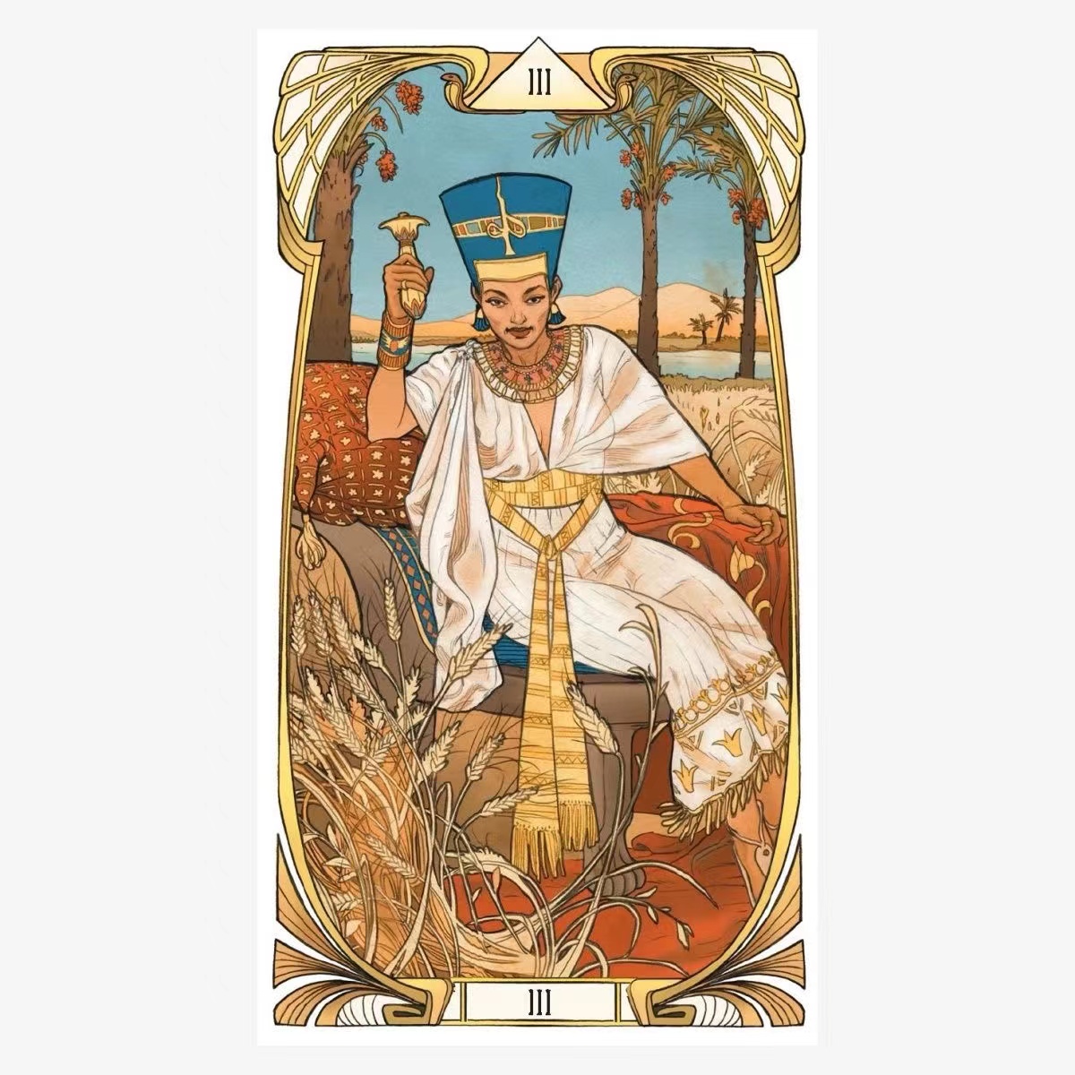 Sztuka egipska Nouveau karty t – Board Game Oracle recenzja i cena