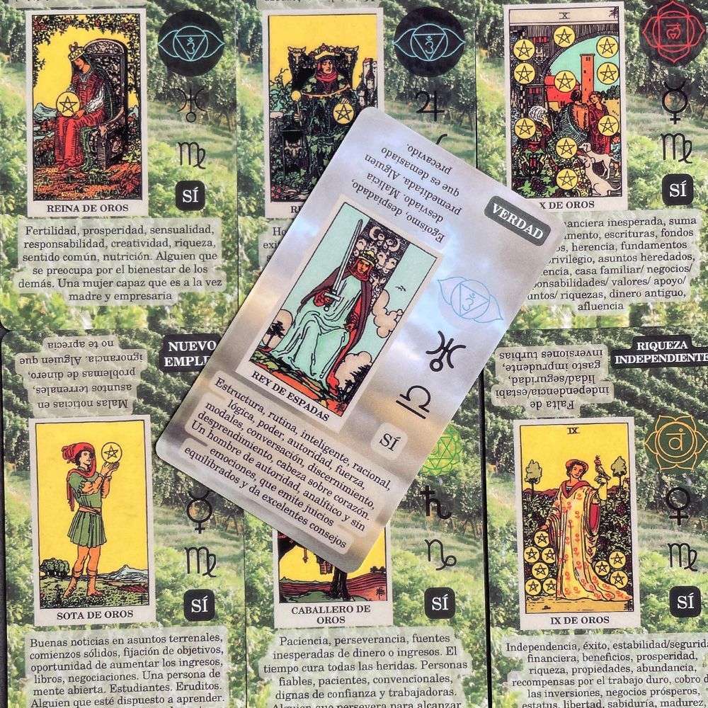 78 kart Tarota w hiszpańskim j – Board Game Oracle recenzja i cena